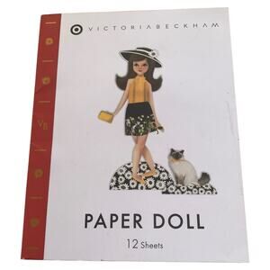 New 2016 Victoria Beckham for Target Paper Doll Book
